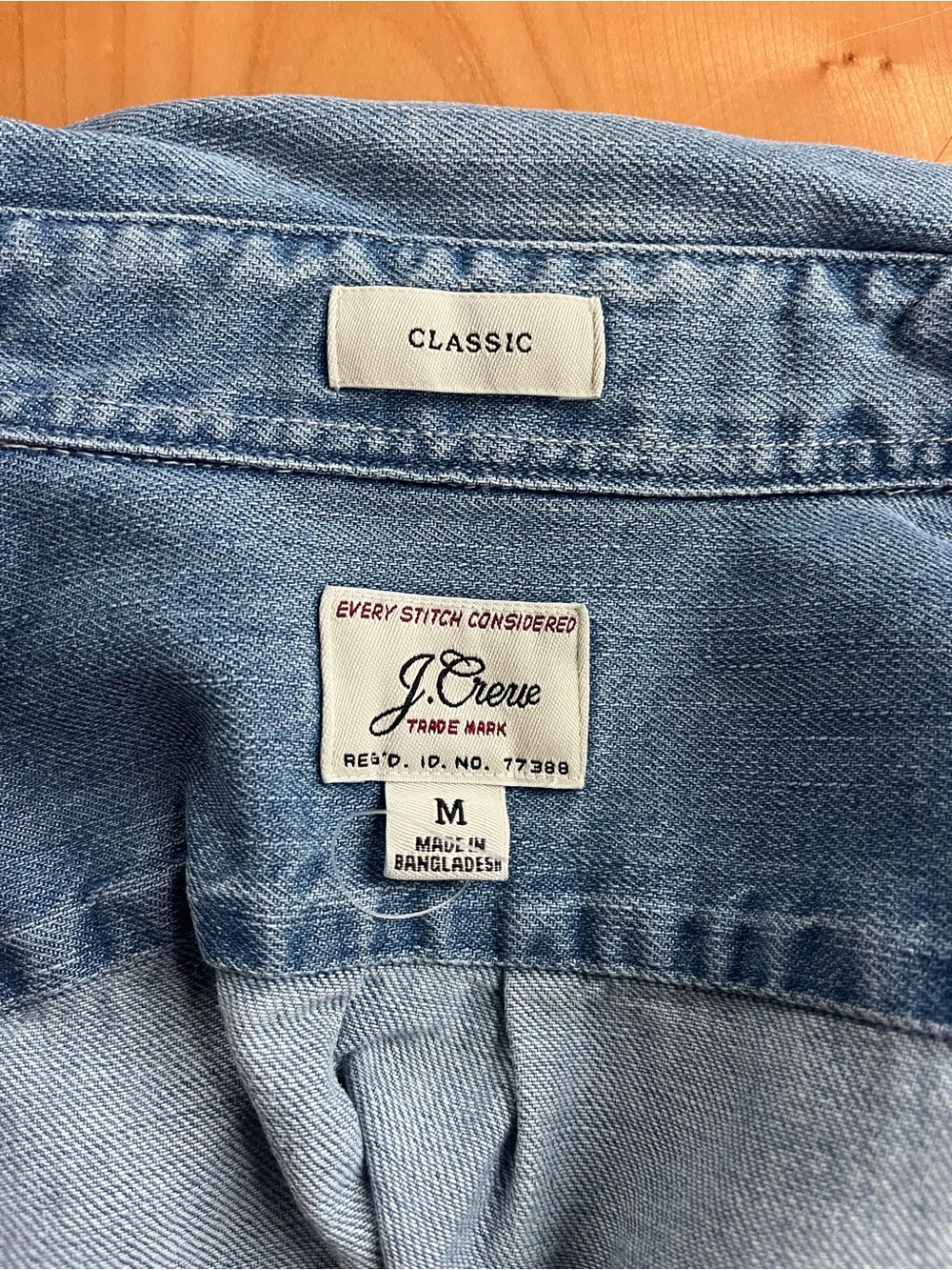 Butter MOM Denim Button-Up Shirt